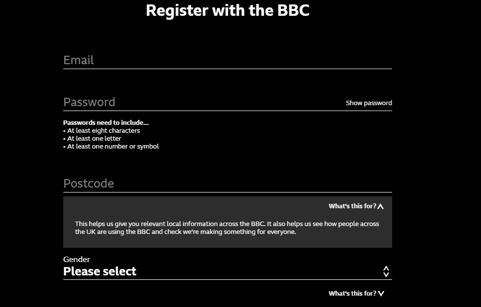 bbc uk postcode 